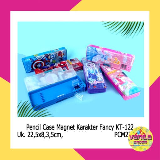 Tempat Pensil Magnet Karakter 2 sisi