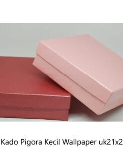 box kado wallpaper pigora 21x21x7cm