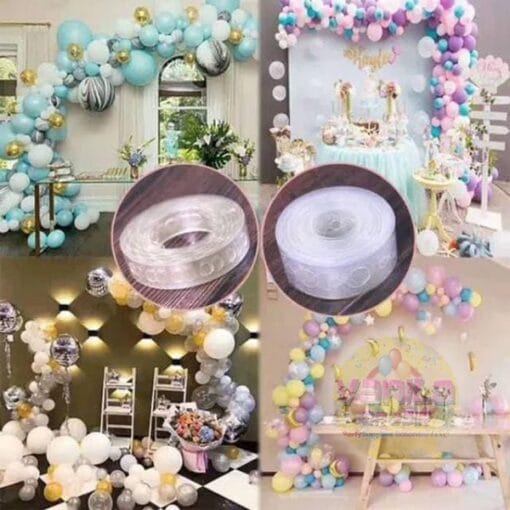strip tape balon