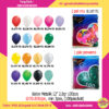 Balon Metalik 12” 2,8gr 100pcs
