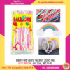 Balon Twist Cacing Macaron 100pcs Mix