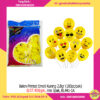 Balon Printed Emoji Kuning 2,8gr (100pc pak)