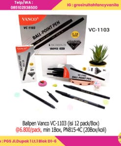 Ballpen Vanco VC-1103 Isi 12 pack/box