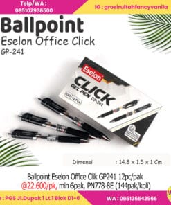 Ballpoint Eselon Office Clik GP241 12pc