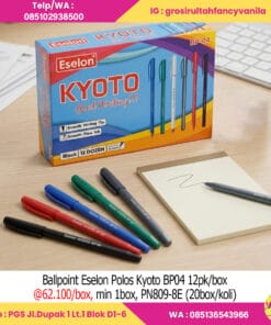 Ballpoint Eselon Polos Kyoto BP04 12pk/box