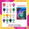 Balon Metalik 2,8gr (100pc pak)