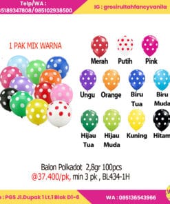 Balon Polkadot 2,8gr (100pc pak)