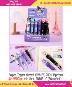 Balpen Topper Kuromi 10 Warna 36pc