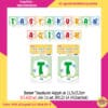 Banner Tasyakuran Aqiqah uk 11,5x15,5cm