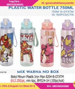 Botol Minum Plastik Iron Man