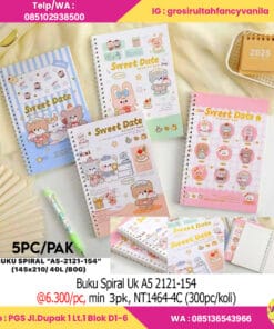Buku Spiral Uk A5 2121-154