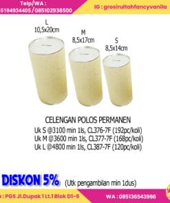 CELENGAN POLOS PERMANEN