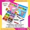 Crayon 24 Warna Baby Three