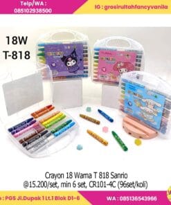 Crayon 18 Warna Sanrio