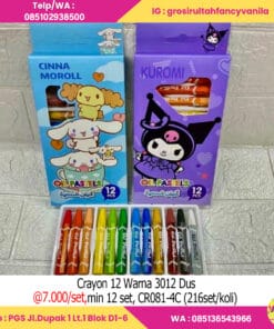 Crayon 12 Warna Dus
