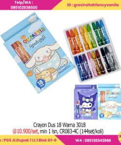 Crayon Dus 18 Warna
