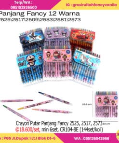 Crayon Putar Panjang Fancy 2525, 2517, 2573