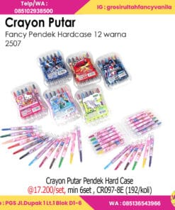 Crayon Putar Pendek Hard Case