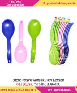 Entong Panjang Warna uk 24cm 12pcs/lsn
