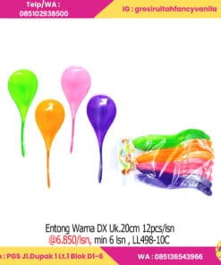 Entong Warna DX Uk.20cm 12pcs/lsn