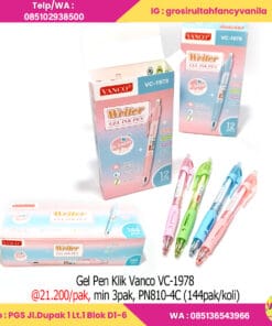 Gel Pen Klik Vanco VC-1978