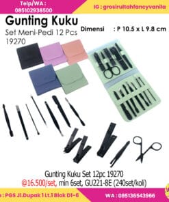 Gunting Kuku Set 12pc