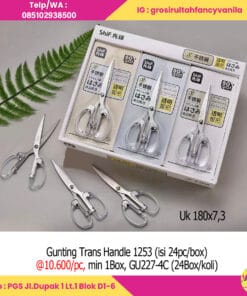 Gunting Trans Handle isi 24 pc/box