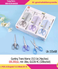 Gunting Trans Warna Isi 24pc/box