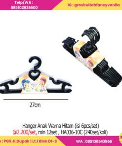 Hanger Anak Warna Hitam