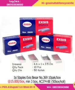 Isi Staples Exis Besar No.369