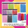 Kantong Tas Plastik Opp Ultah Polkadot uk 22x32cm