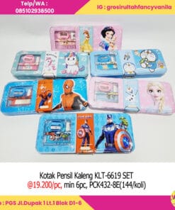 Kotak Pensil Kaleng SET