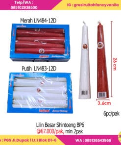 Lilin Besar Shintoeng BP6 6pc/pak