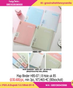 Map Binder HBS-07 8 Hole uk B5