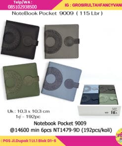 Notebook Pocket 9009 uk 10x10cm