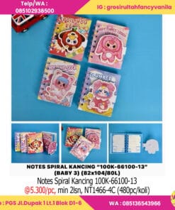 Notes Spiral Kancing