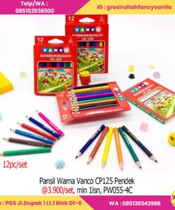 Pansil Warna Vanco CP125 Pendek