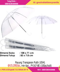 Payung Transparan Putih