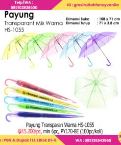 Payung Transparan Warna