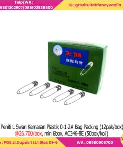 Peniti L Swan Kemasan Plastik