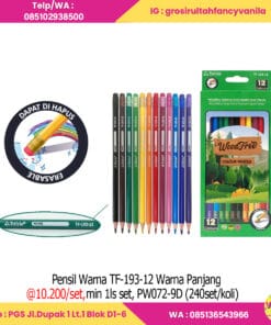 Pensil Warna TF-193-12 Warna Panjang