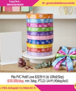 Pita PVC Motif Love isi 10Roll/Slop