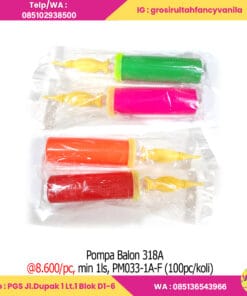 POMPA BALON WARNA WARNI, POMPA BALON MANUAL, POMPA BALON WARNA WARNI, POMPA BALON TANGAN