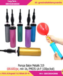 Pompa Balon Metalik 319