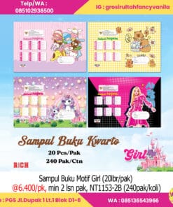 Sampul Buku Motif Girl