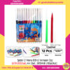 Spidol 12 Warna 828-12 Kemasan Opp