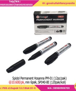 Spidol Permanent Hosanna PM-01 (12pc pak)