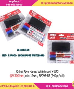 Spidol Set+Hapus Whiteboard X-882