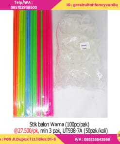 Stik Balon Warna 100pcs