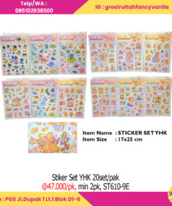 Stiker Set YHK 20set